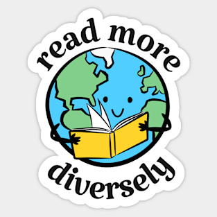 read more diversely Sticker